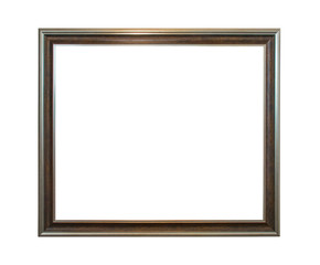 Antique frame isolated on white
