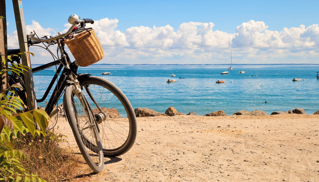 Plage et vélo sur la côte Vendéenne à Noirmoutier > Vendée > France