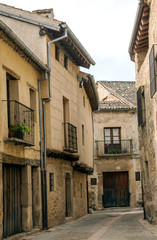 Fototapeta na wymiar Streets of Pedraza in Spain
