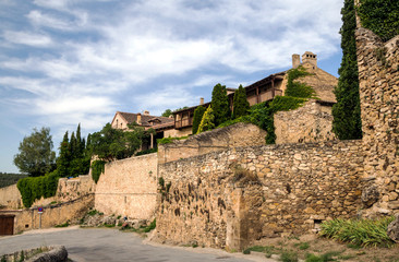 Fototapeta na wymiar Pedraza village in Spain