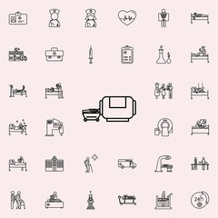 tomography icon. Hospital icons universal set for web and mobile
