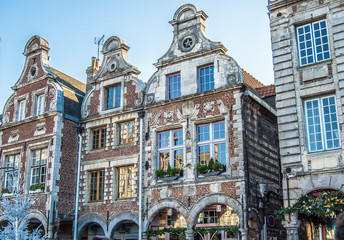 Façades Flamandes à Arras (France)