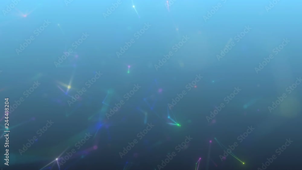 Poster color web spins.elegant fantasy abstract technology, science and engineering motion background with 