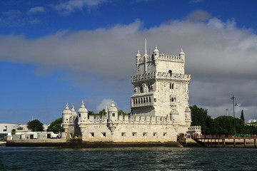 Fototapeta na wymiar Belém Tower, Lisbon, Portugal