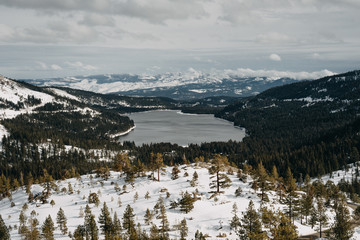 Donner Lake from Donner Pass Road