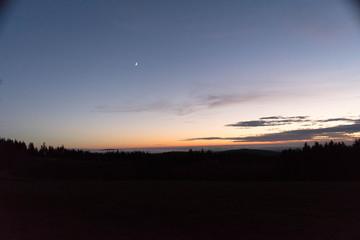 Fototapeta premium Abendstimmung