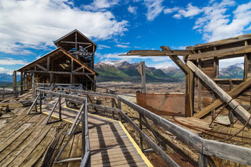 Kennicott Mill, Wrangell Saint Elias National Park, Alaska, United States