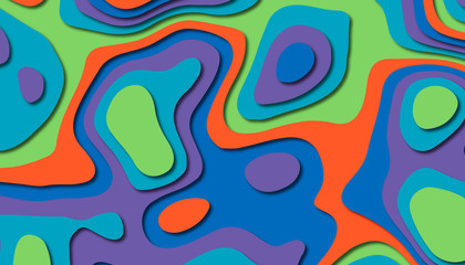 Abstract paper carve template background,for book cover.
