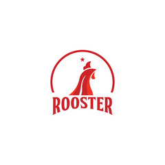 Rooster Company Logo Vector Template Design Illustration