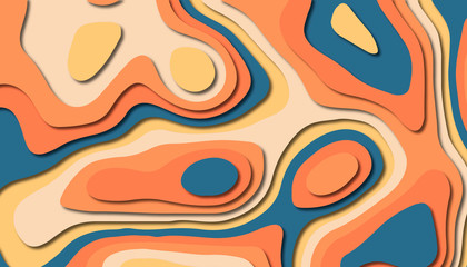 Abstract paper carve template background,for book cover.