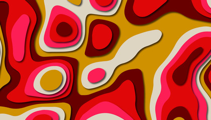 Abstract paper carve template background,for book cover.
