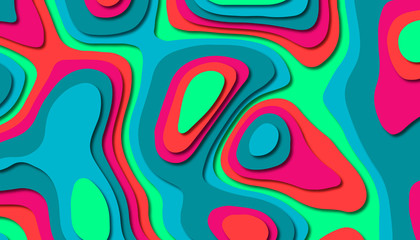 Abstract paper carve template background,for book cover.