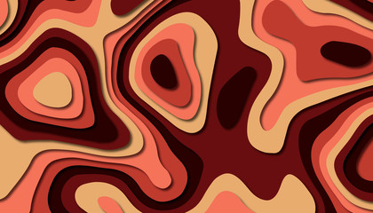 Abstract paper carve template background,for book cover.