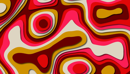 Abstract paper carve template background,for book cover.