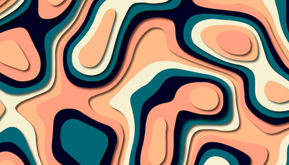 Abstract paper carve template background,for book cover.