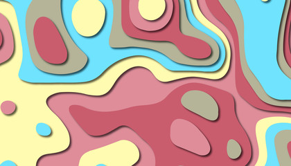 Abstract paper carve template background,for book cover.