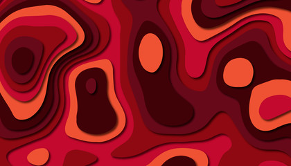 Abstract paper carve template background,for book cover.