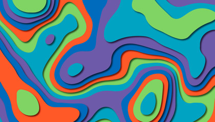 Abstract paper carve template background,for book cover.