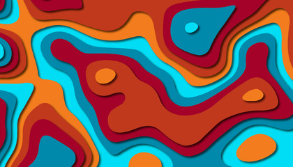 Abstract paper carve template background,for book cover.