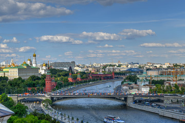 Obraz premium Moscow Skyline - Russia
