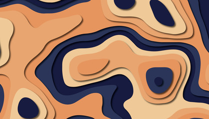 Abstract paper carve template background,for book cover.