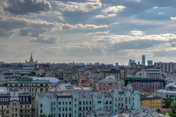 Fototapeta na wymiar Moscow Skyline - Russia