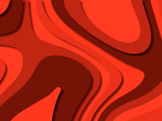 3D abstract background with paper cut shapes.Abstract paper carve template background,for book cover.Paper cut background. Abstract realistic paper decoration for design