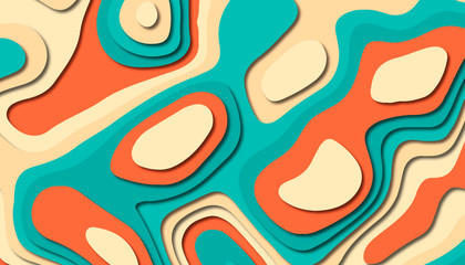 Abstract paper carve template background,for book cover.