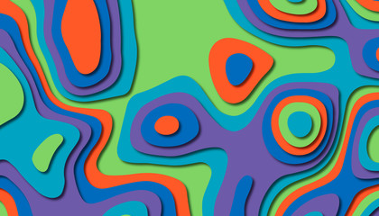 Abstract paper carve template background,for book cover.