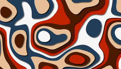 Abstract paper carve template background,for book cover.