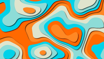 Abstract paper carve template background,for book cover.