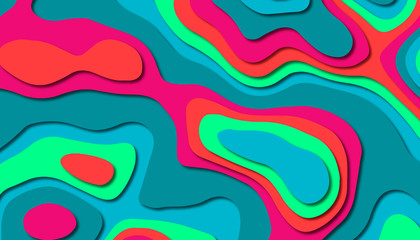 Abstract paper carve template background,for book cover.