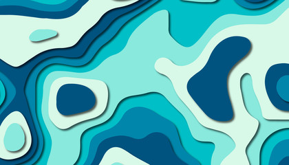 Abstract paper carve template background,for book cover.