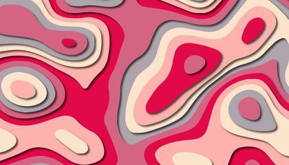 Abstract paper carve template background,for book cover.