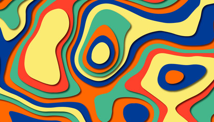 Abstract paper carve template background,for book cover.