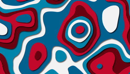 Fototapeta premium Abstract paper carve template background,for book cover.