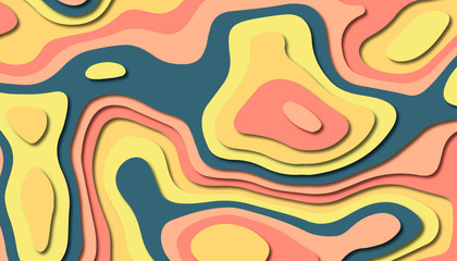 Abstract paper carve template background,for book cover.