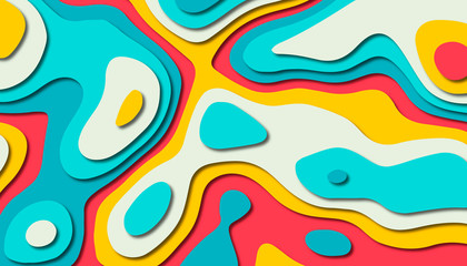 Abstract paper carve template background,for book cover.