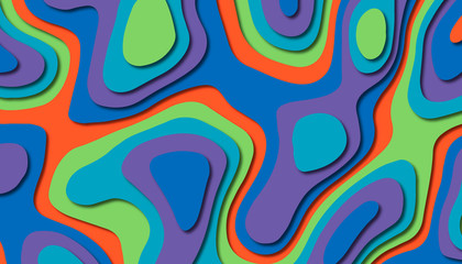 Abstract paper carve template background,for book cover.