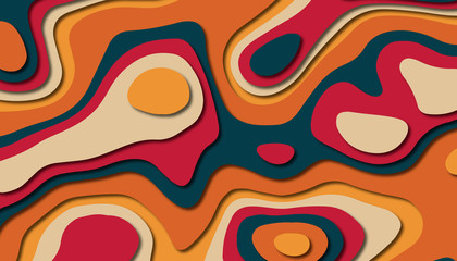 Abstract paper carve template background,for book cover.