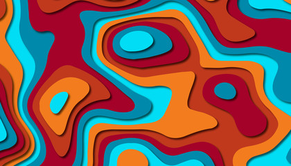 Abstract paper carve template background,for book cover.