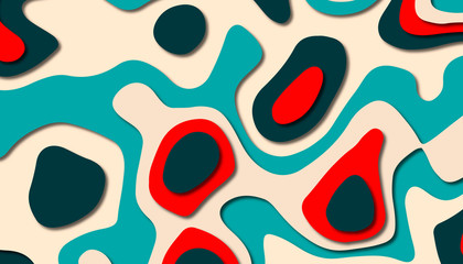 Abstract paper carve template background,for book cover.