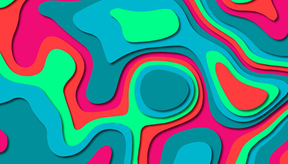 Abstract paper carve template background,for book cover.