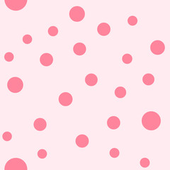 Polka dot pattern. Seamless vector