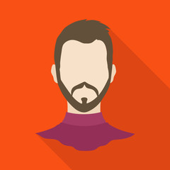 Vector design of avatar and dummy sign. Collection of avatar and image stock vector illustration.