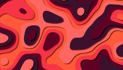 Abstract paper carve template background,for book cover.