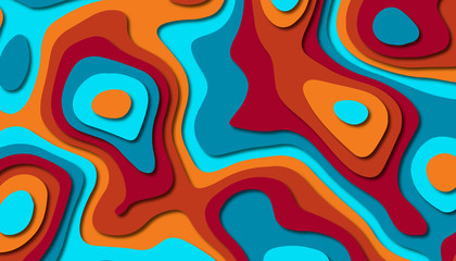 Abstract paper carve template background,for book cover.