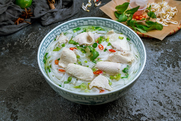 Vietnamese soup Pho GA