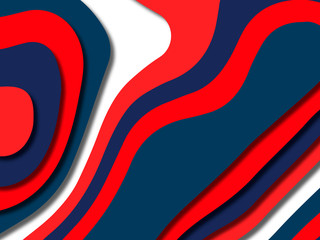 3D abstract background with paper cut shapes.Abstract paper carve template background,for book cover.Paper cut background. Abstract realistic paper decoration for design