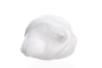 Cotton wool isolate on white background